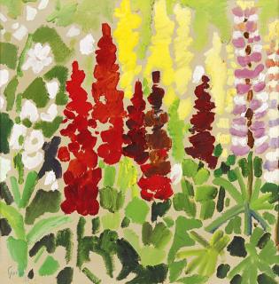 Siegward Sprotte - In meinem Garten (Zwiesprache mit Lupinen)