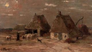 Sientje Mesdag-Van Houten - At the end of the day