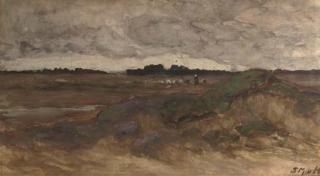 Sientje Mesdag-Van Houten - On the heath