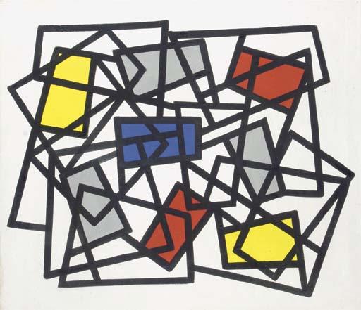 Siep van den Berg - Kompositie \'Hek\'