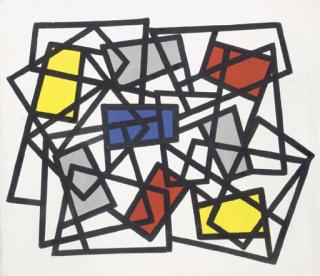 Siep van den Berg - Kompositie \'Hek\'