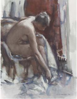 Sierk Schröder - A seated nude