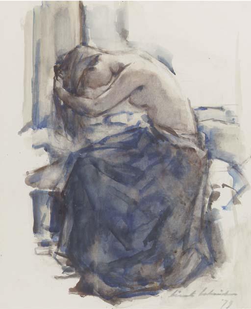 Sierk Schröder - A seated nude