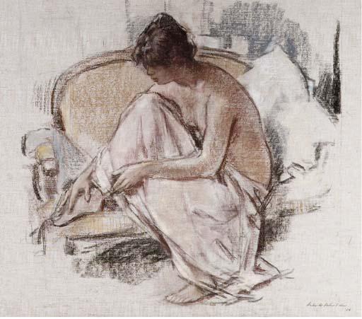 Sierk Schröder - A seated nude