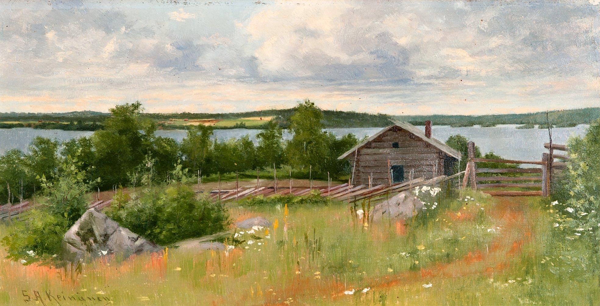 Sigfrid August Keinänen - Summer Landscape.
