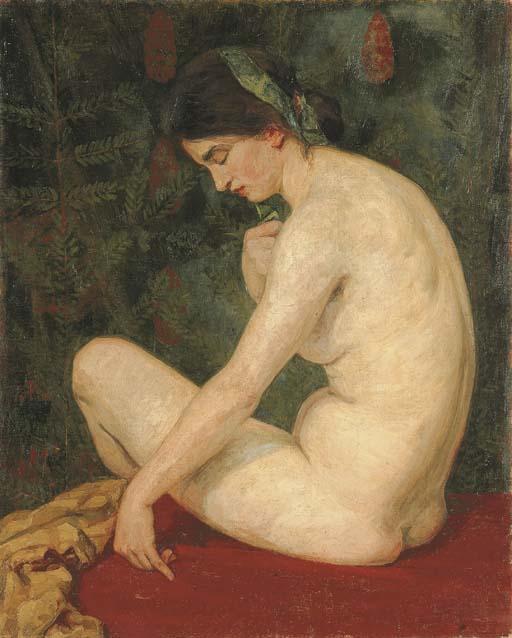 Sigismund Righini - Frauenakt, 1904