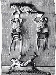 Sigmar Polke - Die vier Akrobaten