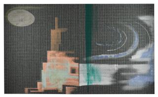 Sigmar Polke - Doppelbild (Skyscraper)