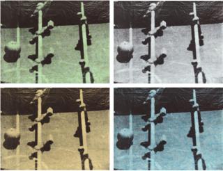 Sigmar Polke - Fernsehbild (Kicker) I