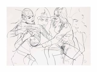 Sigmar Polke - Figurenstudie (Figure Study)