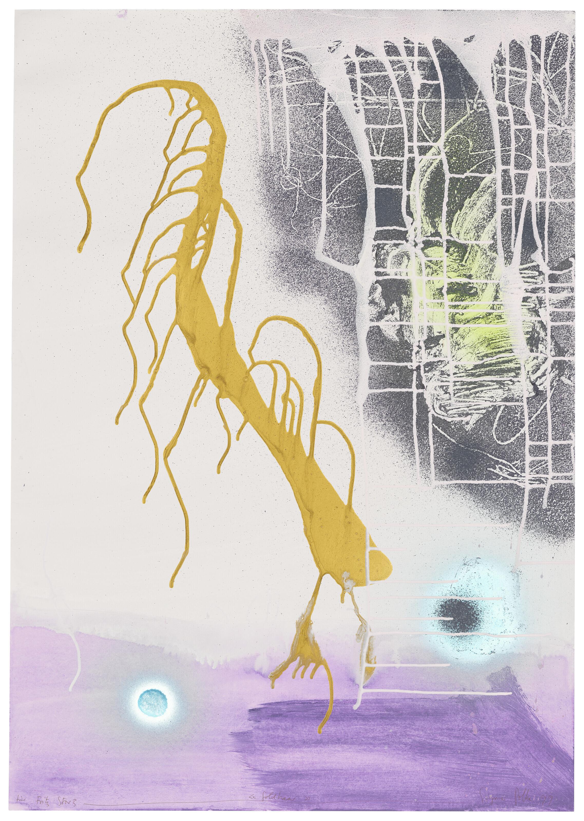 Sigmar Polke - Goldhaar (Gold Hair)