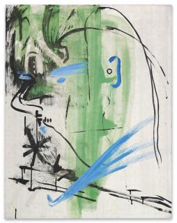 Sigmar Polke - Ohne Titel (Selbstbildnis) (Untitled (Self-Portrait))