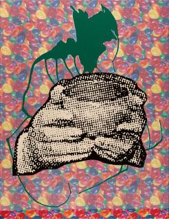 Sigmar Polke - S. H. - oder wann zählen die Punkte? (S. H. - or when do the points count?)