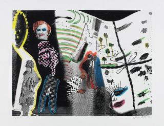 Sigmar Polke - S. schmeckt Pfirsich von H.