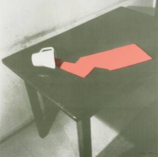 Sigmar Polke - Tisch mit umgekippter Kanne I.