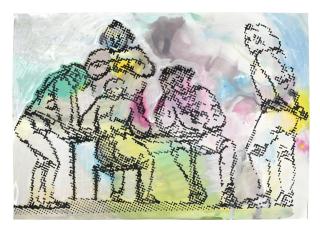 Sigmar Polke - Tischgesellschaft