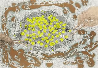 Sigmar Polke - Untitled, from: Estampes et Révolution, 200 ans après