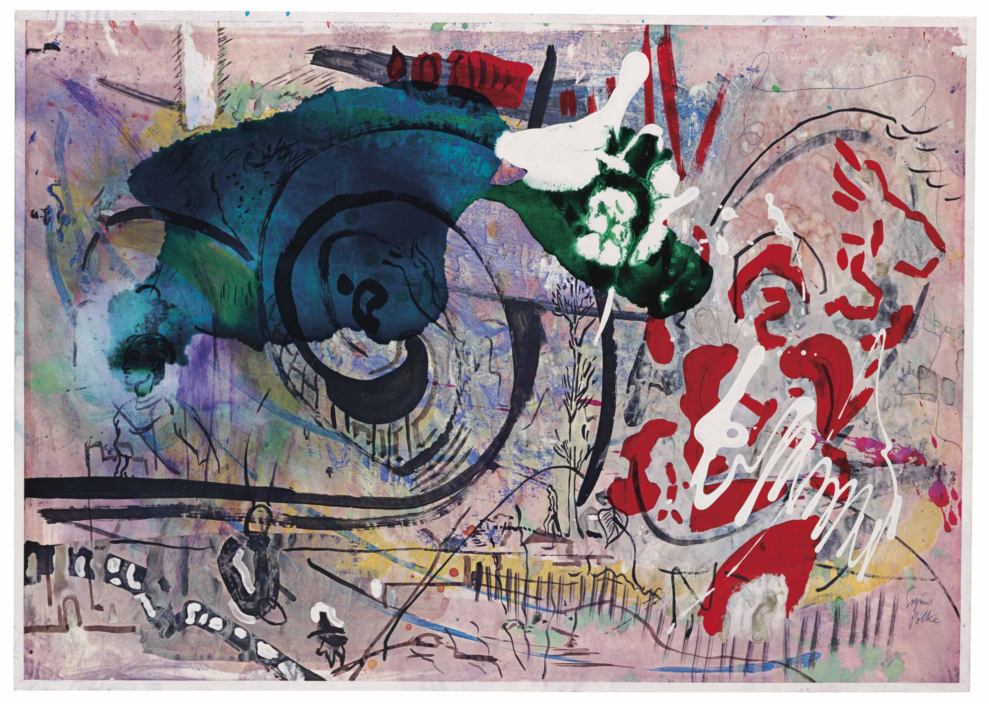 Sigmar Polke - Untitled [Mönchengladbach 1983]