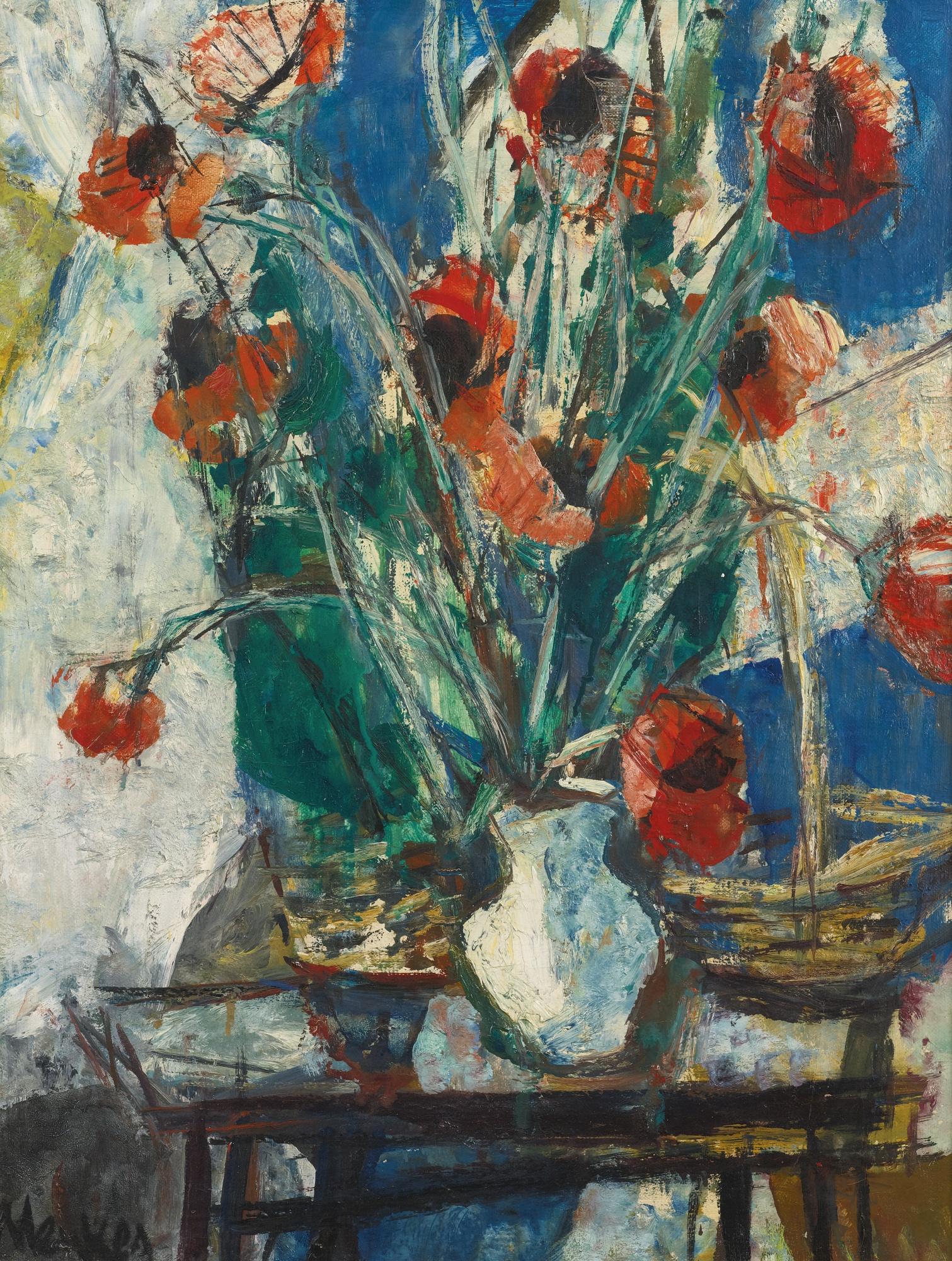 Sigmund Joseph Menkes - Poppies