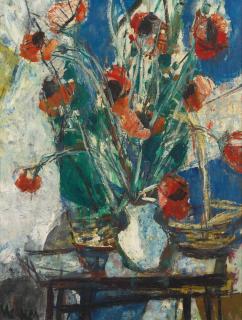 Sigmund Joseph Menkes - Poppies