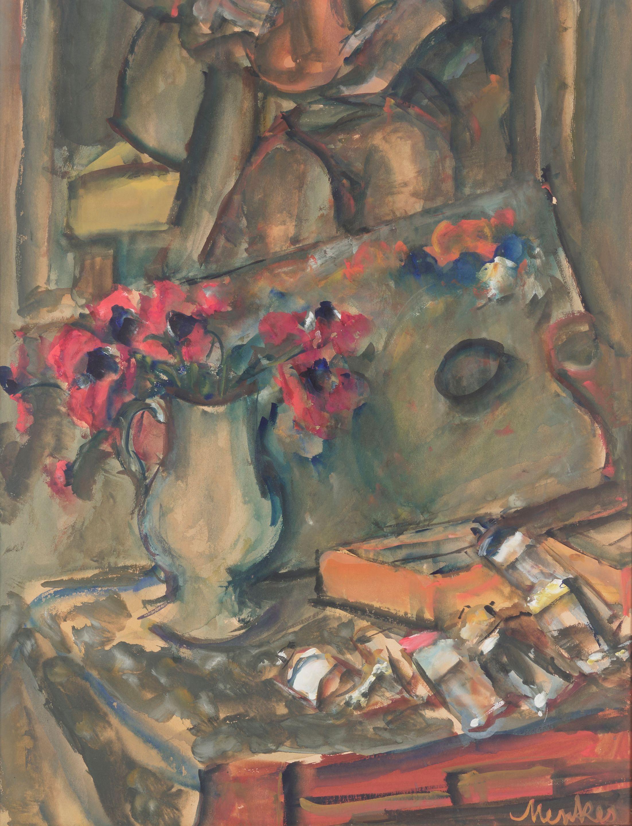 Sigmund Joseph Menkès - Still life in my studio
