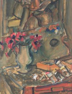 Sigmund Joseph Menkès - Still life in my studio