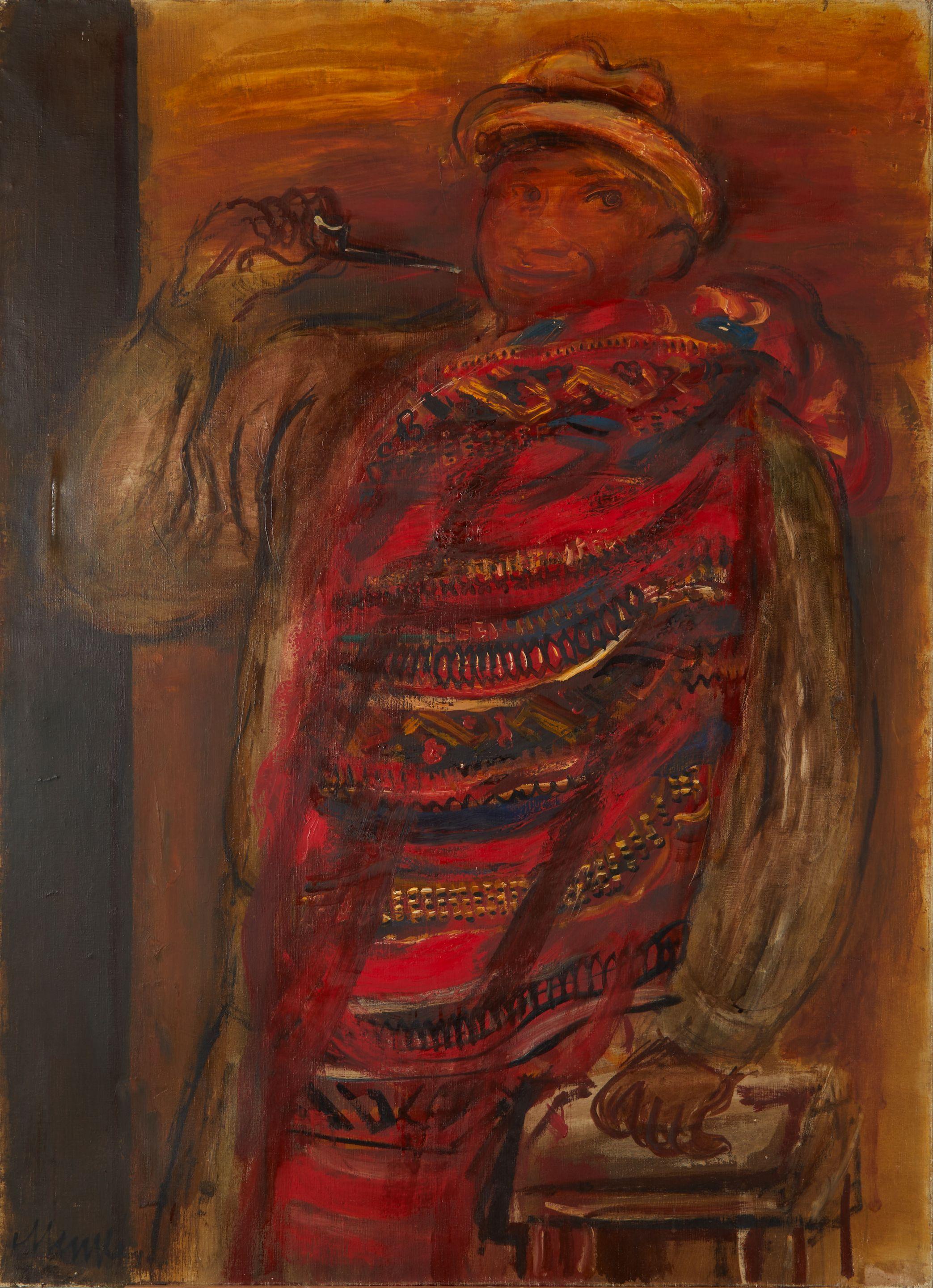 Sigmund Menkès - Le Pêcheur á la Pipe