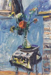 Sigmund Menkes - Vase avec fleurs