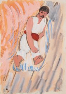 Sigrid Hjertén - Man in motion