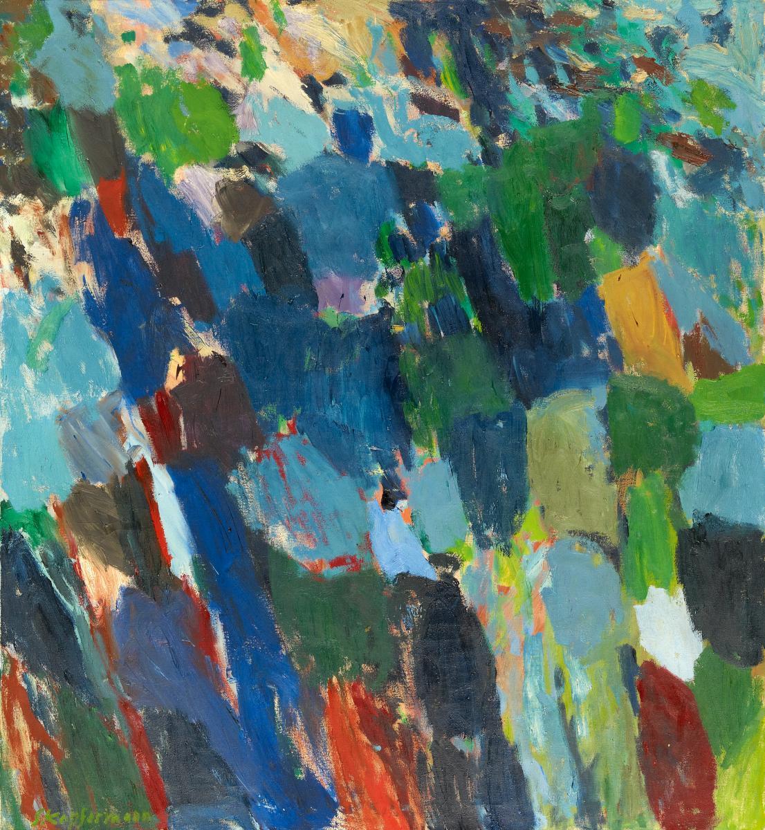 Sigrid Kopfermann - »Blau-Grün«