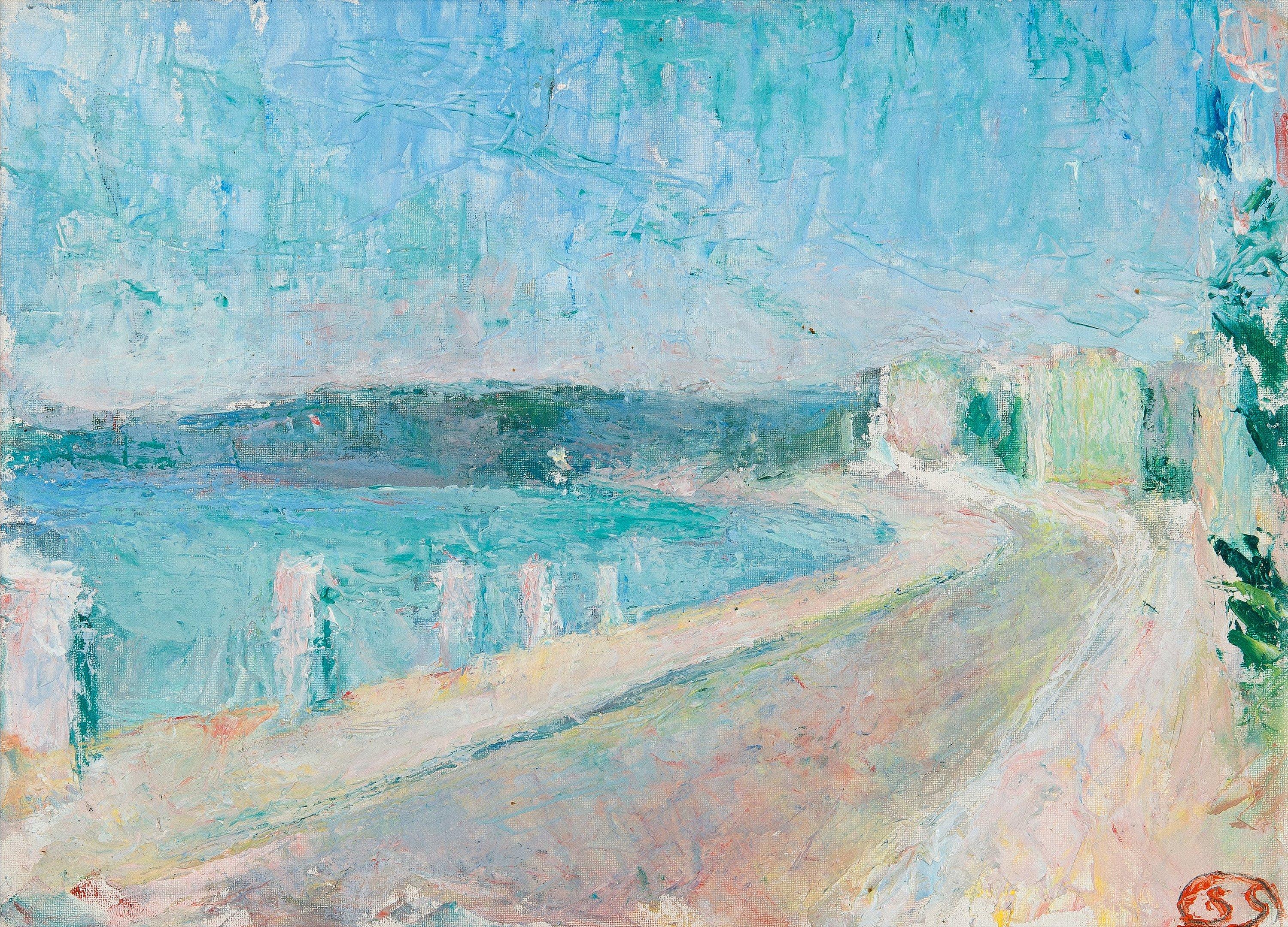 Sigrid Schauman - Road By The Shore.