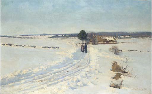 Sigvard Marius Hansen - A Winter Morning