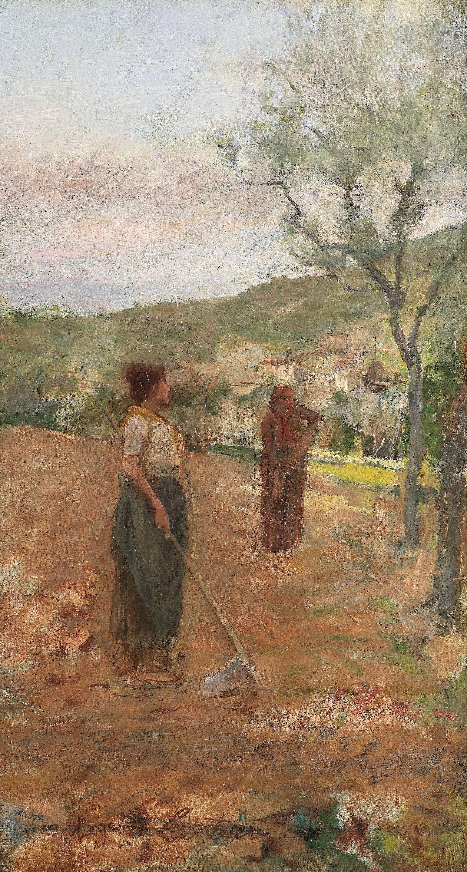 Silvestro Lega - La terra