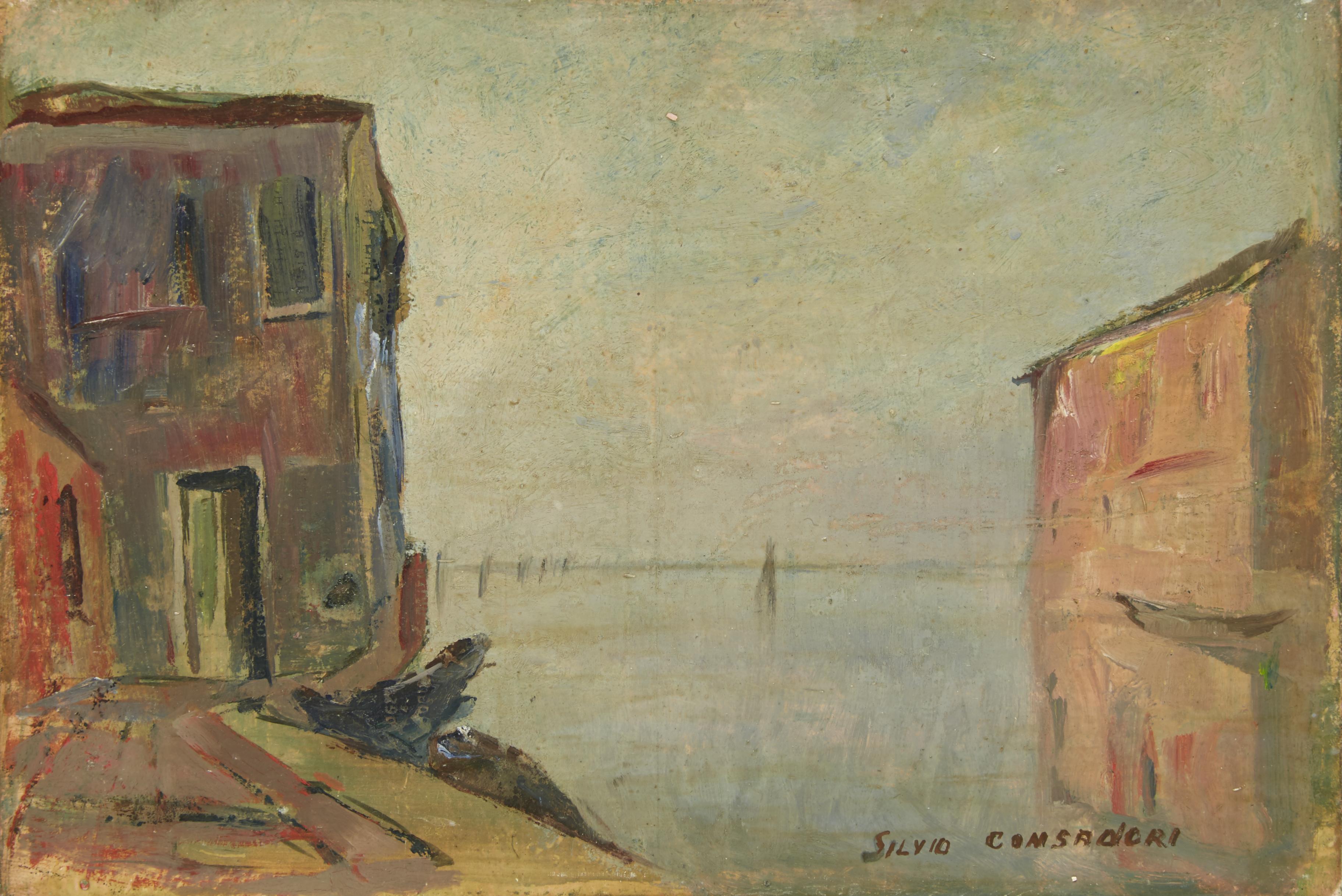 Silvio Consadori - Canale di Mazzorbo. Burano