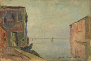 Silvio Consadori - Canale di Mazzorbo. Burano