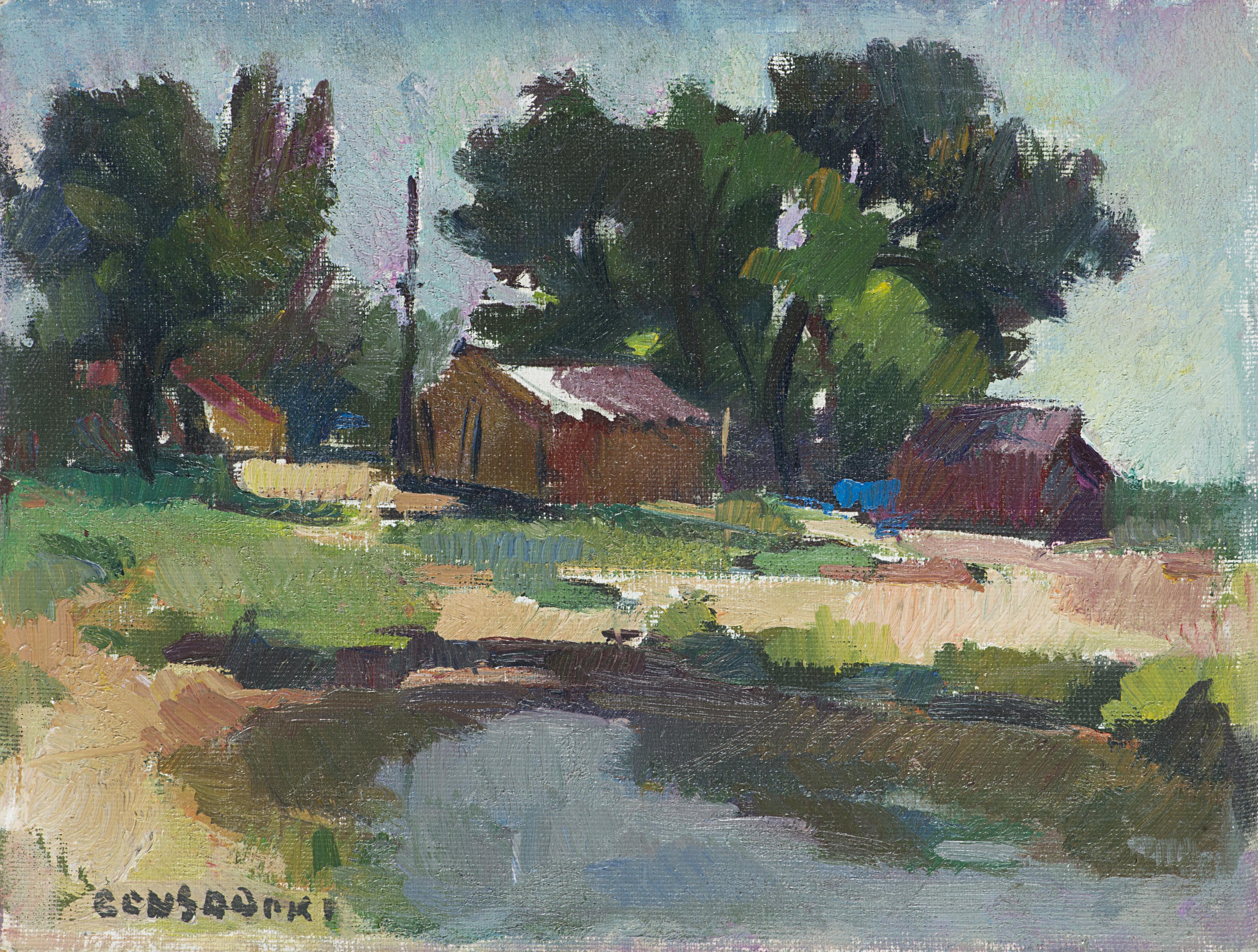 Silvio Consadori - I casoni a Grado