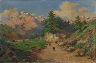 Silvio Poma - Paesaggio montano