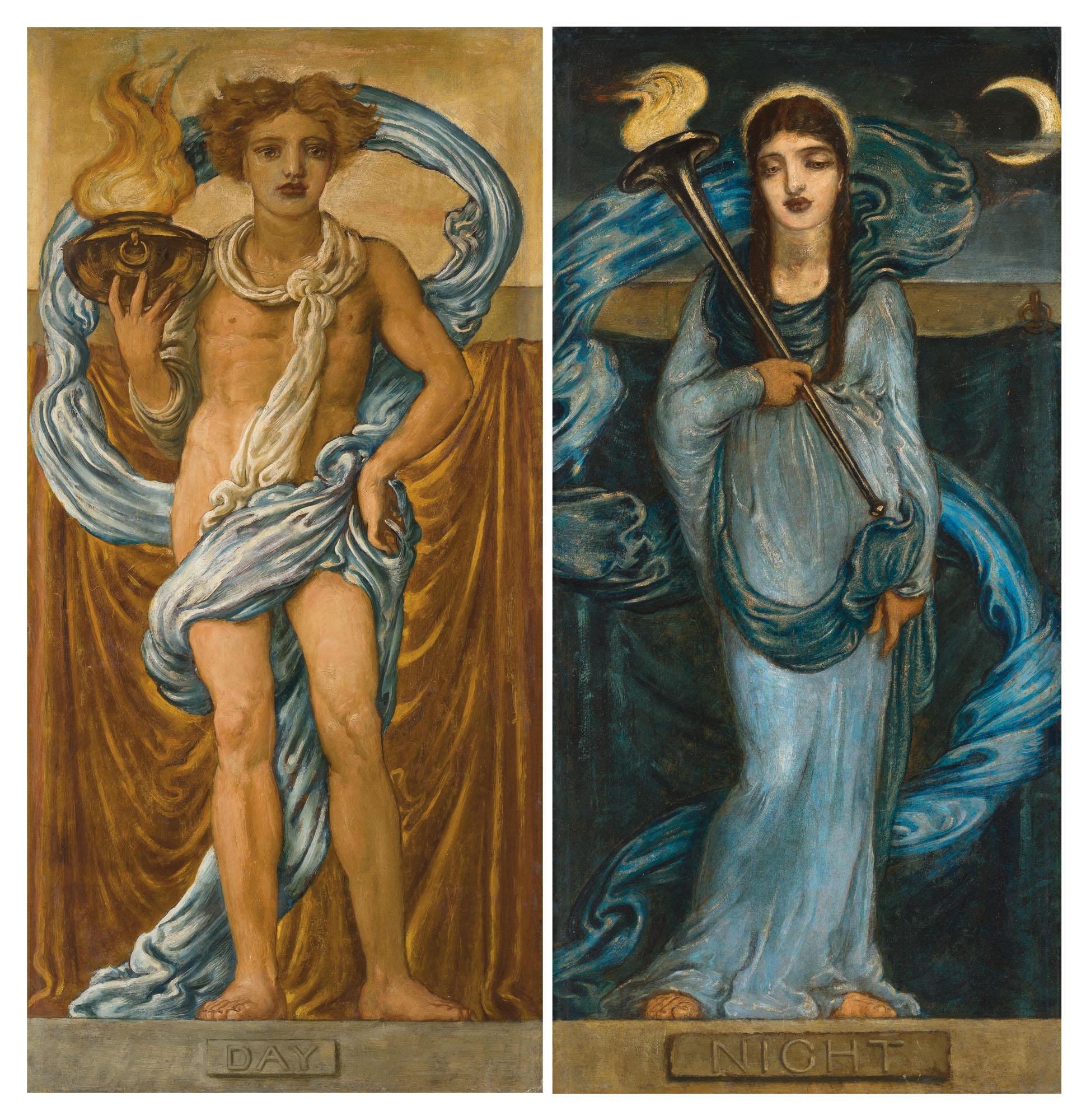 Simeon Solomon - Day; and Night