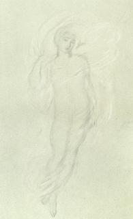 Simeon Solomon - Ethereal Figure