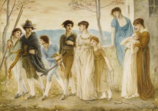 Simeon Solomon - In The Summer Twilight