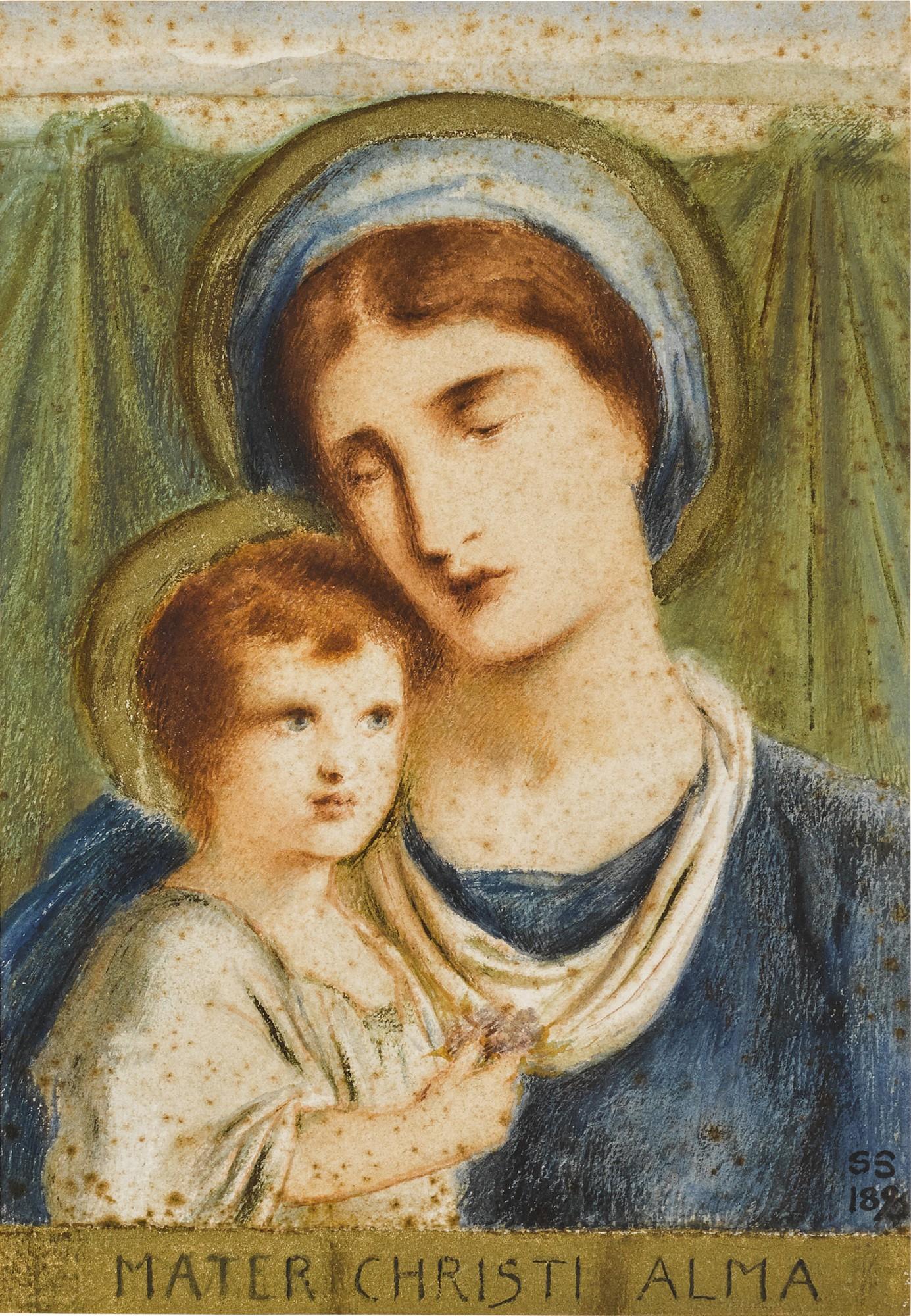 Simeon Solomon - Mater Christi Alma