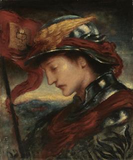 Simeon Solomon - The Knight of the Lord\'s Passion