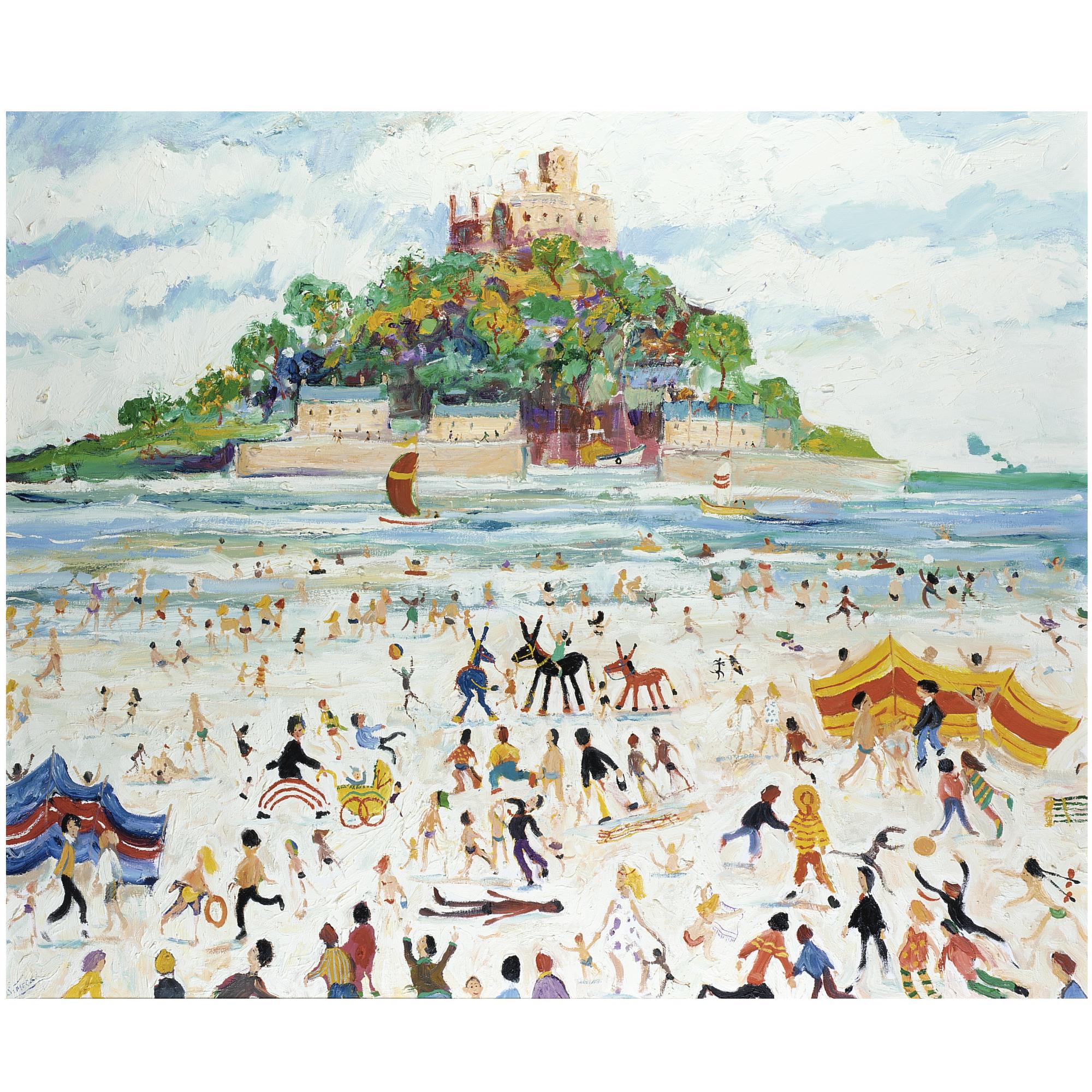 Simeon Stafford - Playing Catch With Ruby, St. Michael\'S Mount