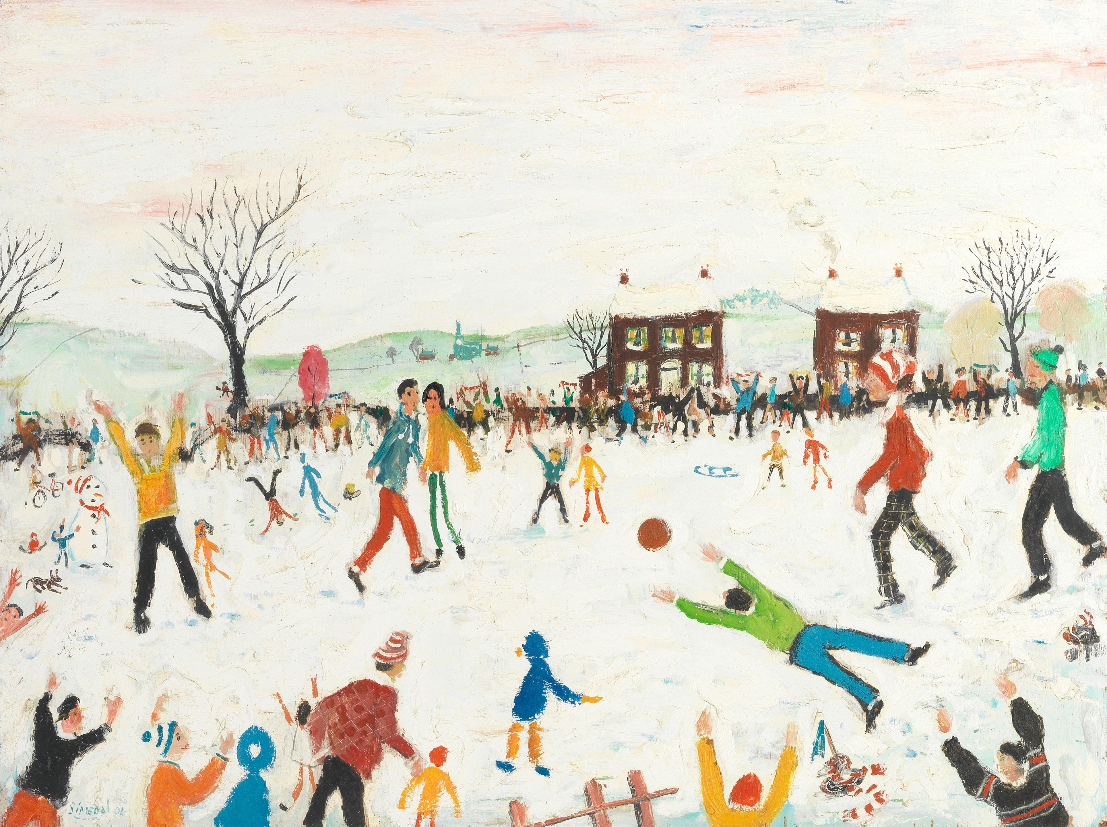 Simeon Stafford - Playing in the Snow