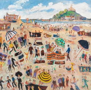 Simeon Stafford - St Michael\'s Mount (unframed)