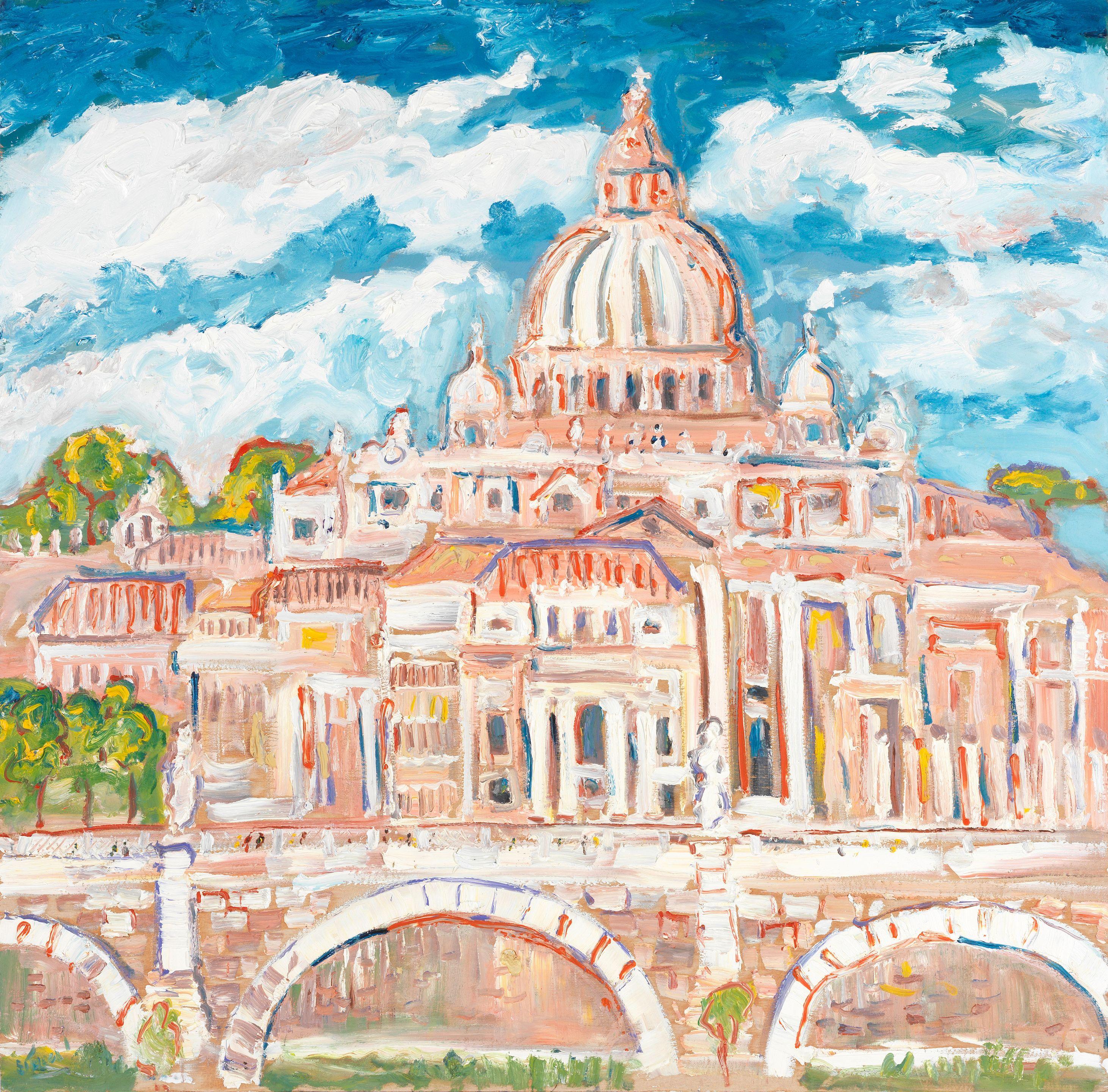 Simeon Stafford - The Vatican (unframed)