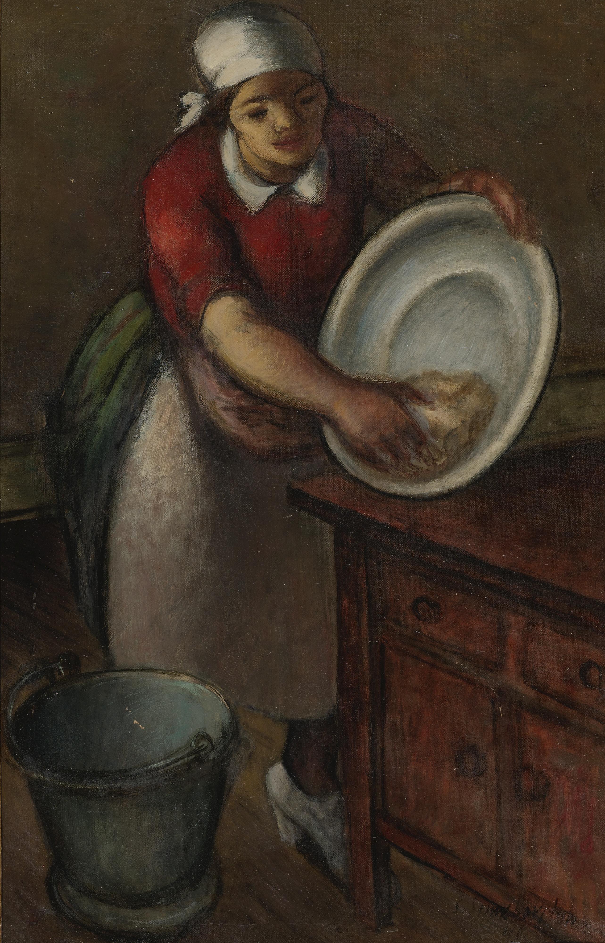 Simkha Simkovitch - Cleaning A Bowl