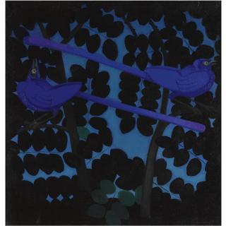 Simon Albert Bussy - Les Oiseaux Bleus