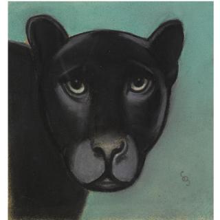 Simon-Albert Bussy - Panthére Noire