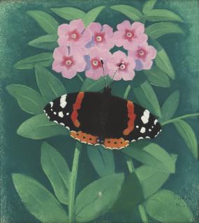 Simon-Albert Bussy - Red Admiral III